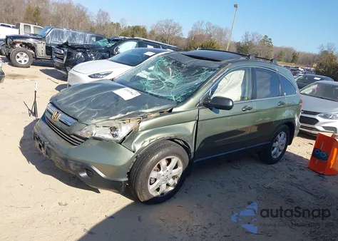 2008 Honda Cr-V Ex from USA, damaged, VIN 5J6RE48518L011495